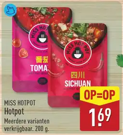 ALDI MISS HOTPOT Hotpot aanbieding
