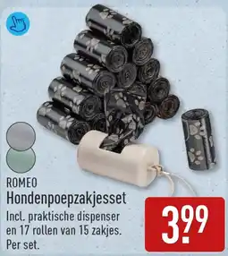 ALDI ROMEO Hondenpoepzakjesset aanbieding