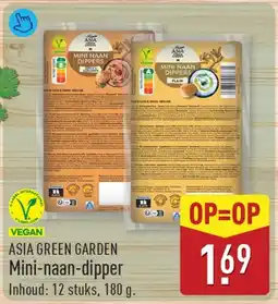 ALDI ASIA GREEN GARDEN Mini-naan-dipper aanbieding