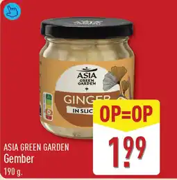 ALDI ASIA GREEN GARDEN Gember aanbieding