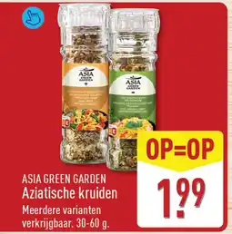 ALDI ASIA GREEN GARDEN Aziatische kruiden aanbieding