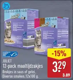 ALDI JULIET 12-pack maaltijdzakjes aanbieding