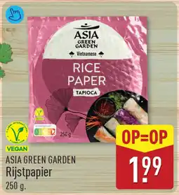 ALDI ASIA GREEN GARDEN Rijstpapier aanbieding