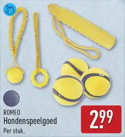 ALDI ROMEO Hondenspeelgoed aanbieding