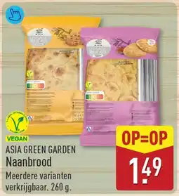 ALDI ASIA GREEN GARDEN Naanbrood aanbieding