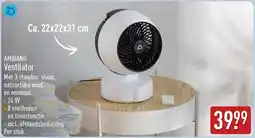 ALDI AMBIANO Ventilator aanbieding