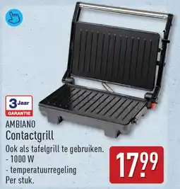 ALDI AMBIANO Contactgrill aanbieding