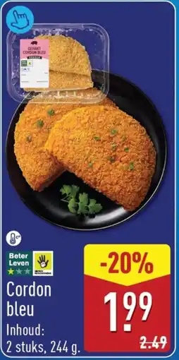 ALDI Cordon bleu aanbieding