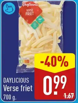 ALDI DAYLICIOUS Verse friet aanbieding