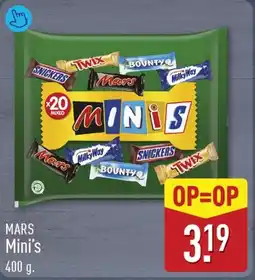 ALDI MARS Mini's aanbieding