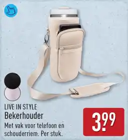 ALDI LIVE IN STYLE Bekerhouder aanbieding