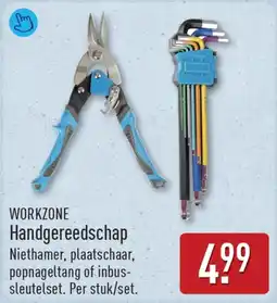 ALDI WORKZONE Handgereedschap aanbieding