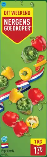 ALDI Paprikamix aanbieding