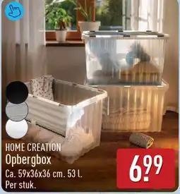 ALDI HOME CREATION Opbergbox aanbieding
