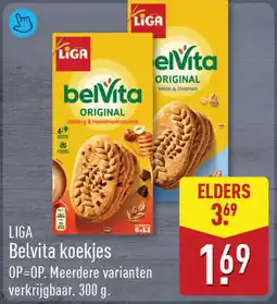 ALDI Liga belvita koekjes aanbieding