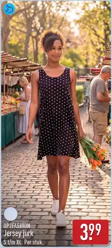ALDI UP2FASHION Jersey jurk aanbieding