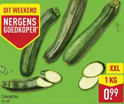 ALDI Courgettes aanbieding