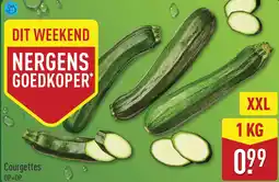 ALDI Courgettes aanbieding