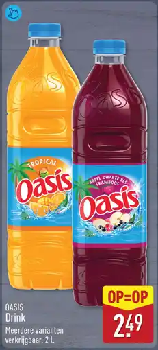 ALDI Oasis drink aanbieding