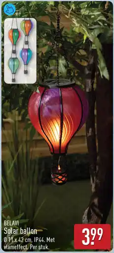 ALDI BELAVI Solar ballon aanbieding