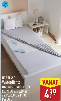 ALDI Novitesse waterdichte matrasbeschermer aanbieding