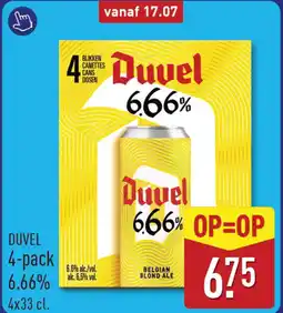 ALDI Duvel 6.66% aanbieding
