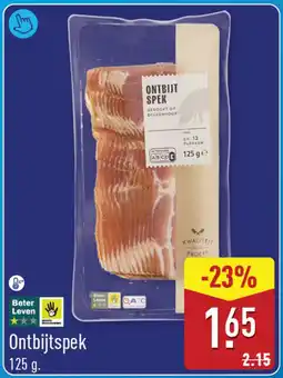 ALDI Ontbijtspek aanbieding