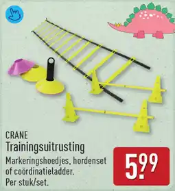 ALDI Crane trainingsuitrusting aanbieding