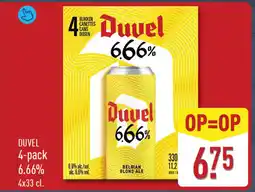 ALDI Duvel 6.66% aanbieding