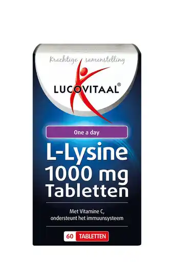 Wehkamp Lucovitaal L-Lysine One a Day 1000mg - 60 tabletten aanbieding