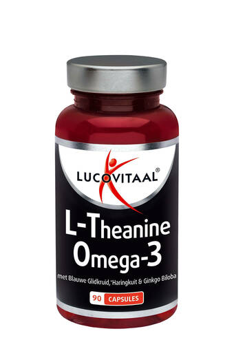 Wehkamp Lucovitaal L-Theanine Omega-3 - 90 capsules aanbieding