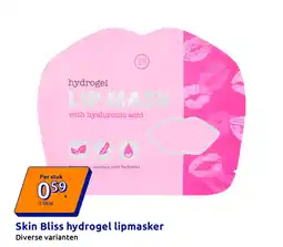 Action Skin Bliss hydrogel lipmasker aanbieding