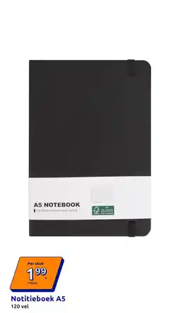 Action Notitieboek A5 aanbieding
