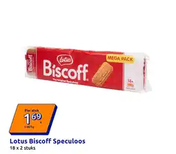 Action Lotus Biscoff Speculoos aanbieding