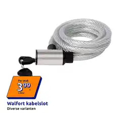 Action Walfort kabelslot aanbieding