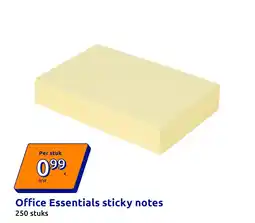 Action Office Essentials sticky notes aanbieding