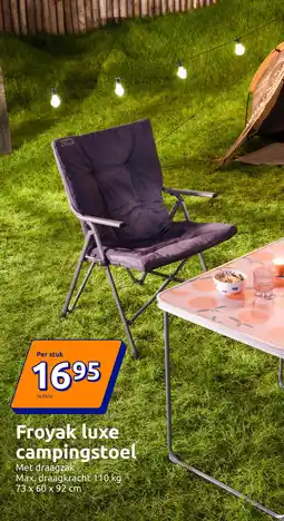 Action Froyak luxe campingstoel aanbieding