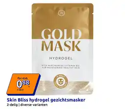 Action Skin Bliss hydrogel gezichtsmasker aanbieding