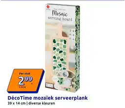 Action DécoTime mozaïek serveerplank aanbieding