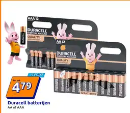 Action Duracell batterijen aanbieding