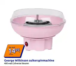 Action George Wilkinson suikerspinmachine aanbieding