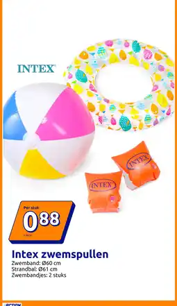 Action Intex zwemspullen aanbieding