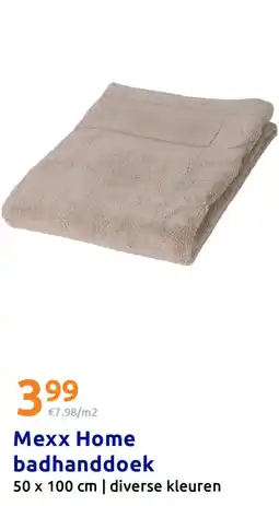 Action Mexx Home badhanddoek aanbieding