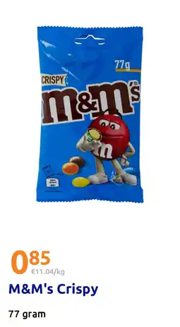 Action M&M's Crispy aanbieding