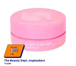 Action The Beauty Dept. oogmaskers aanbieding