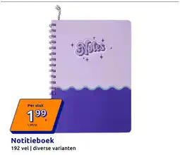 Action Notitieboek aanbieding