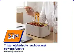 Action Tristar elektrische lunchbox met opwarmfunctie aanbieding