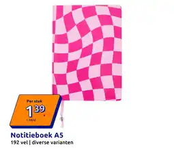 Action Notitieboek A5 aanbieding