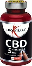 Bol.com Lucovitaal CBD 5 milligram Cannabidiol Voedingsupplement - 180 capsules aanbieding