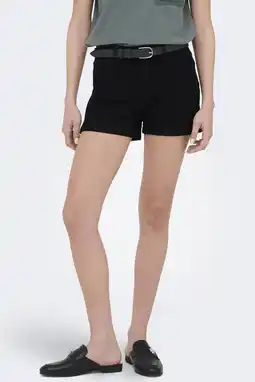 Wehkamp JDY regularwaist short black denim aanbieding